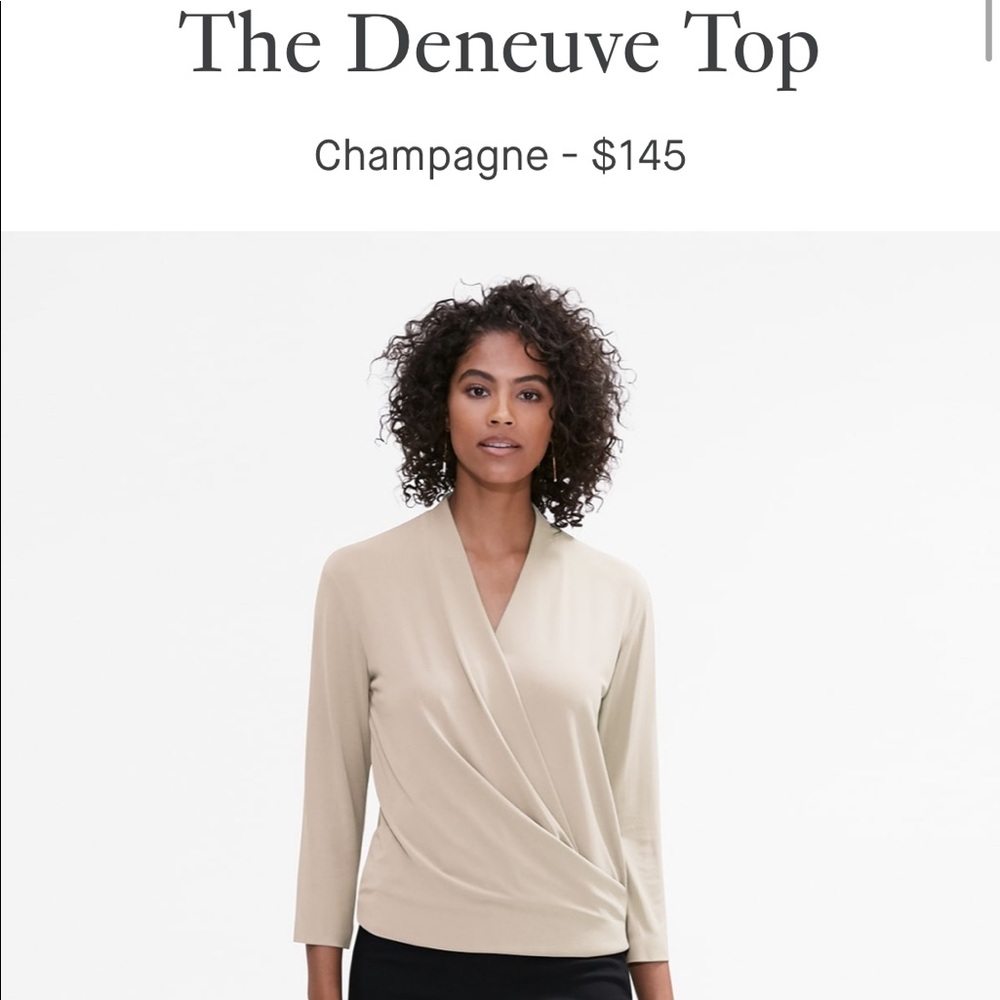 MM Lafleur black top Deneuve size 3 plus